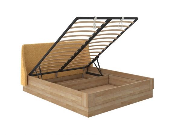 Кровать Райтон Lagom Side Wood с подъемным механизмом (Лагом&nbsp;Сайд&nbsp;Вуд&nbsp;с&nbsp;подъемным&nbsp;механизмом)