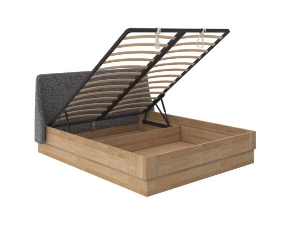 Кровать Райтон Lagom Side Wood с подъемным механизмом (Лагом&nbsp;Сайд&nbsp;Вуд&nbsp;с&nbsp;подъемным&nbsp;механизмом)